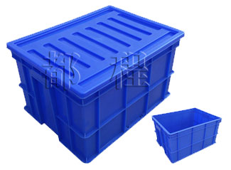 X219塑料周轉（zhuǎn）箱（箱蓋可選）