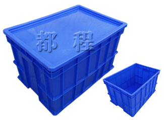 X224塑料周轉箱（箱蓋可選（xuǎn）） 